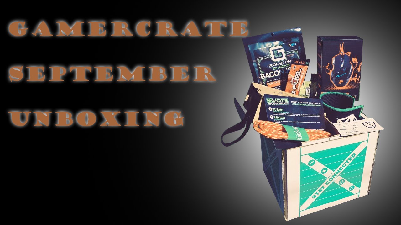 gamercrate unboxing