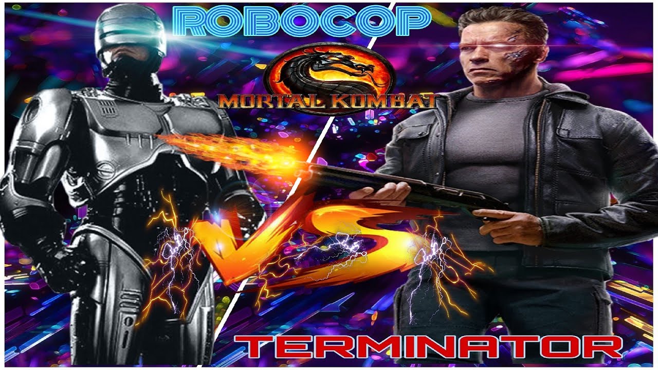 🧧 Mortal Kombat 11 🧧: Robocop vs Terminator Fight Scene Cinematics 1440p Easter Egg !!!!