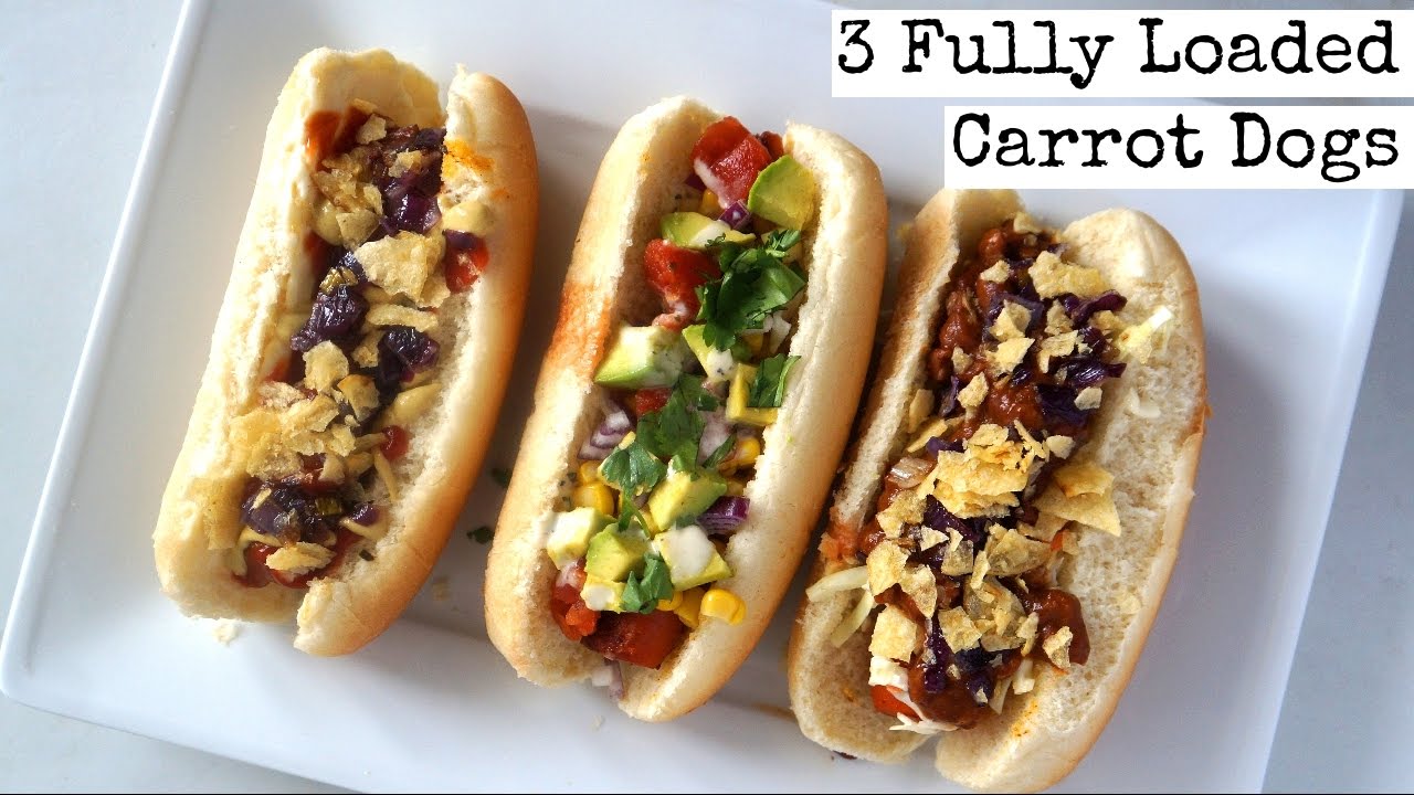 Fully Loaded Carrot Dogs