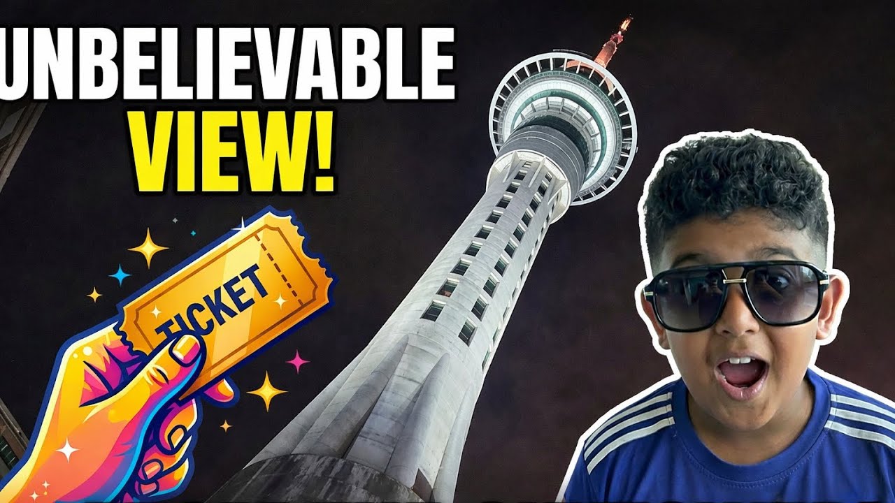 🔥 UNBELIEVABLE View from the Sky Tower! 🤯 | Auckland&rsquo;s Best View Ever!