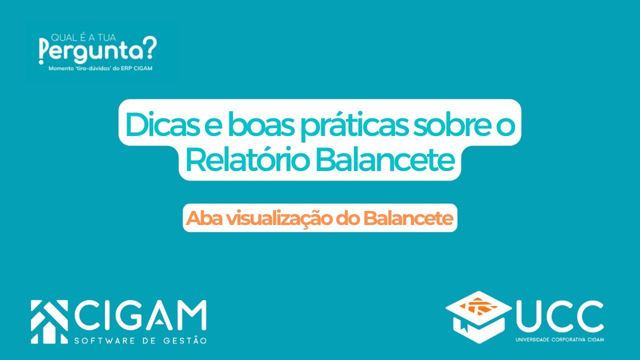 O que é Possível Parametrizar na Aba visualização do Balancete do Relatório Balancete?