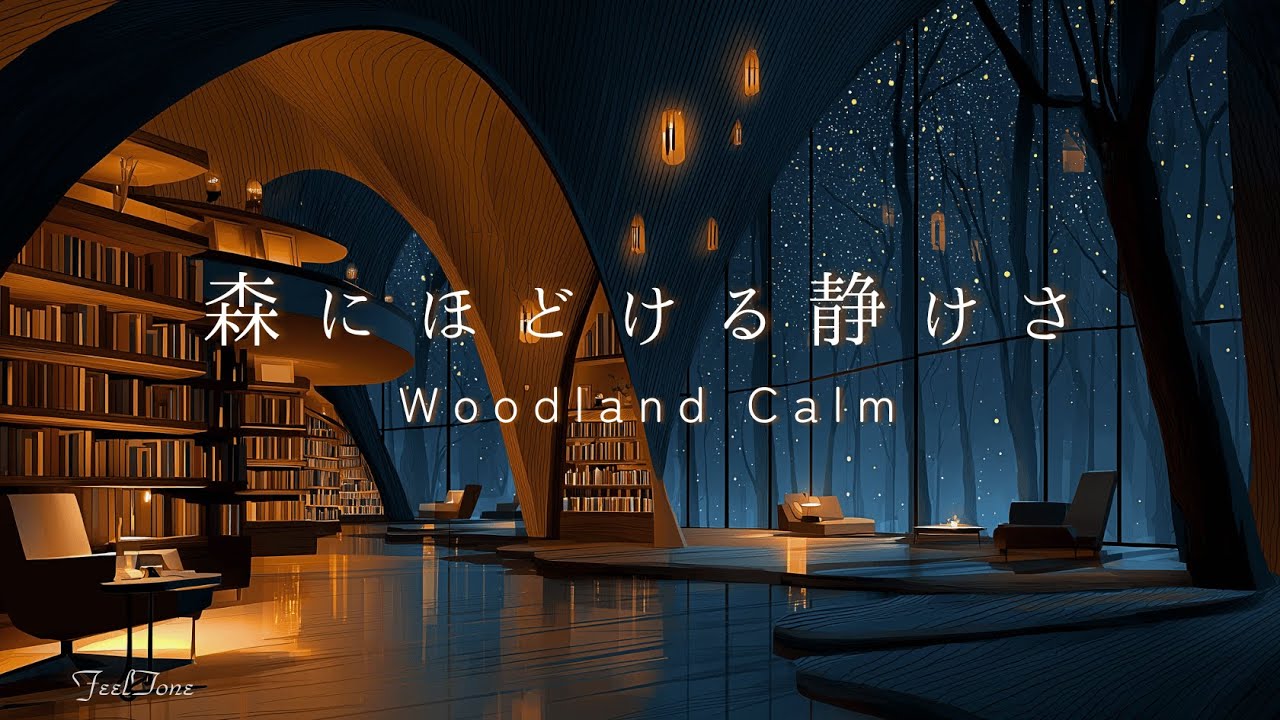【森にほどける静けさ】星見の読書室 — Woodland Calm｜ピアノBGM｜リラックス・読書・勉強用