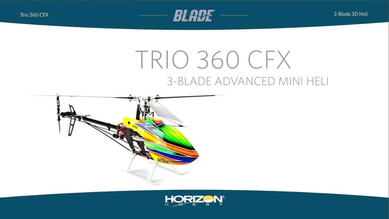 Blade® Trio 360 CFX helicopter