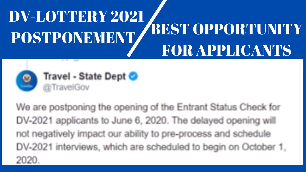 DV Lottery 2021 Application Process Episode 1