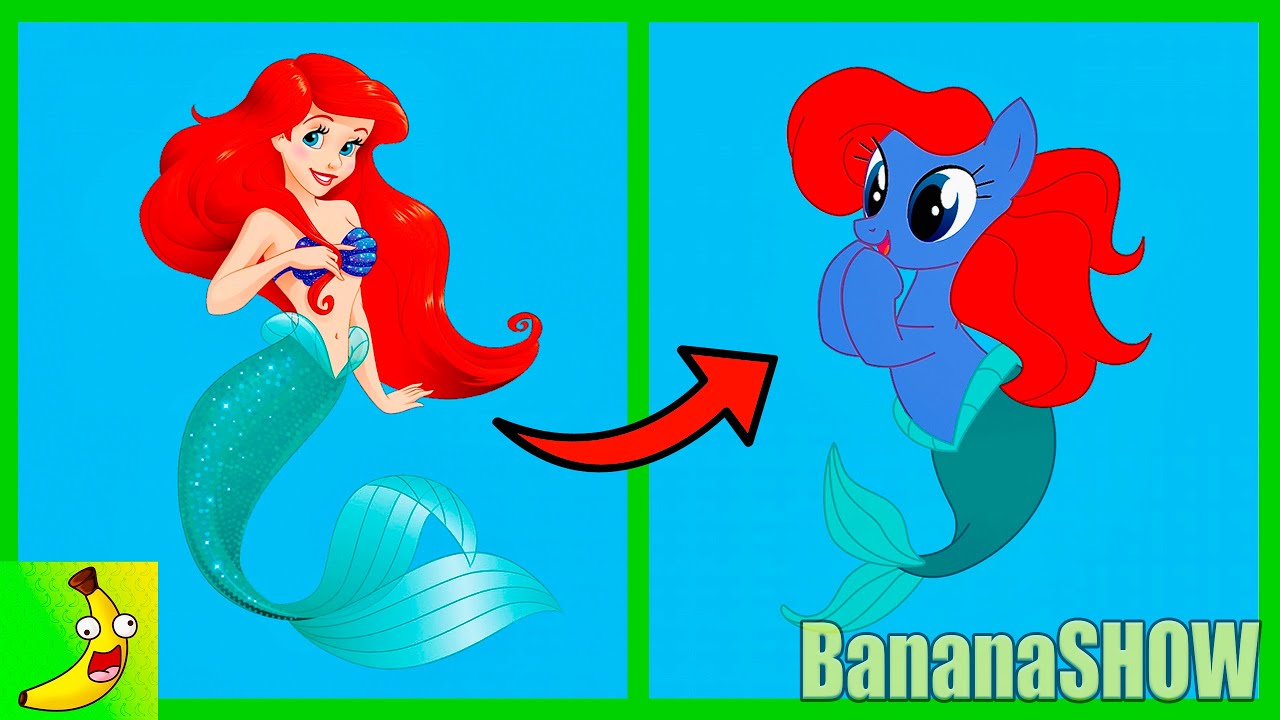 DISNEY PRINCESS As My Little Pony 🍌 @bananashow6730