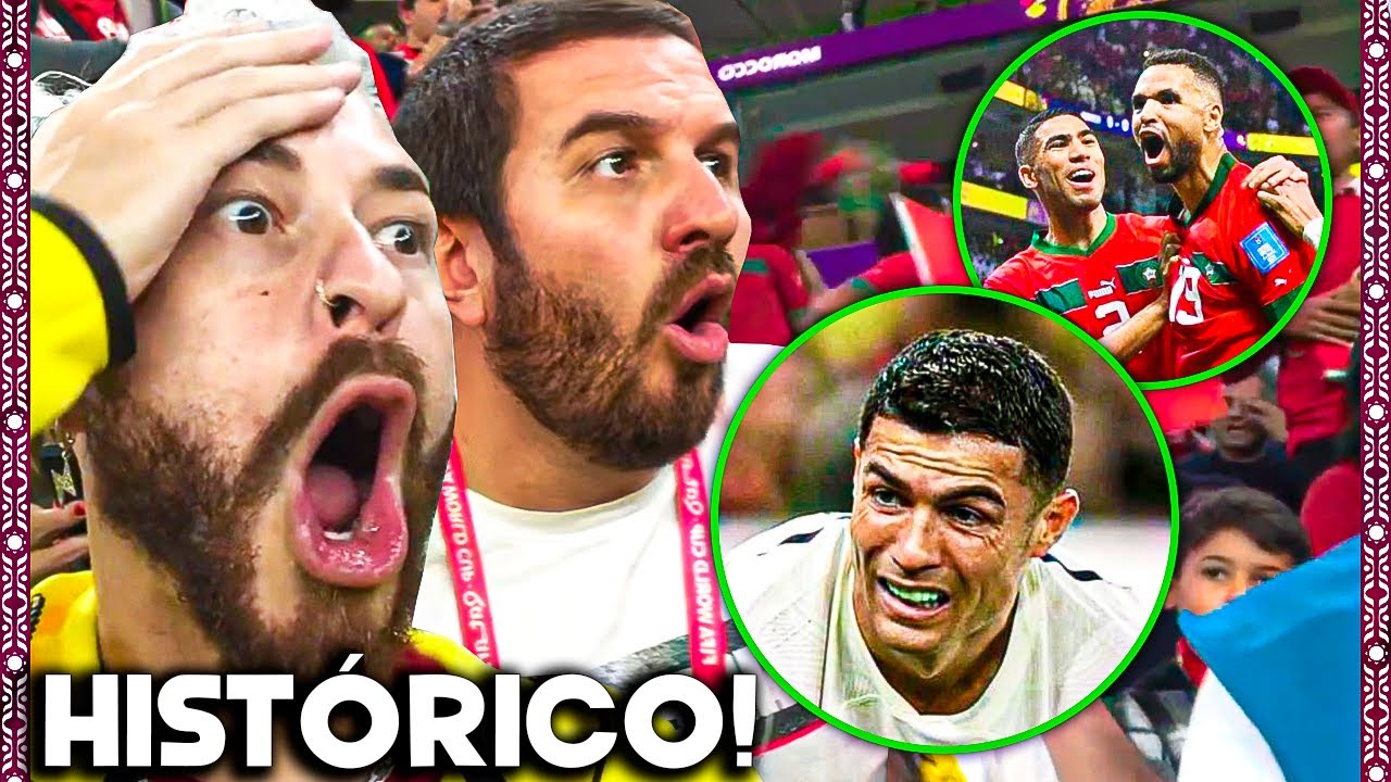 ASSISTIMOS A DESPEDIDA DO CR7 E A VITÓRIA DE MARROCOS