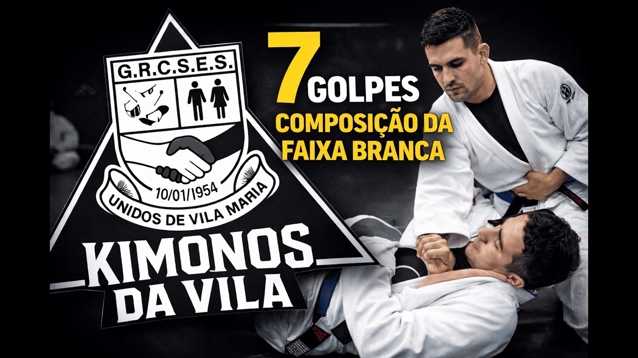 7 Golpes Essenciais para Faixa Branca no Jiu Jitsu
