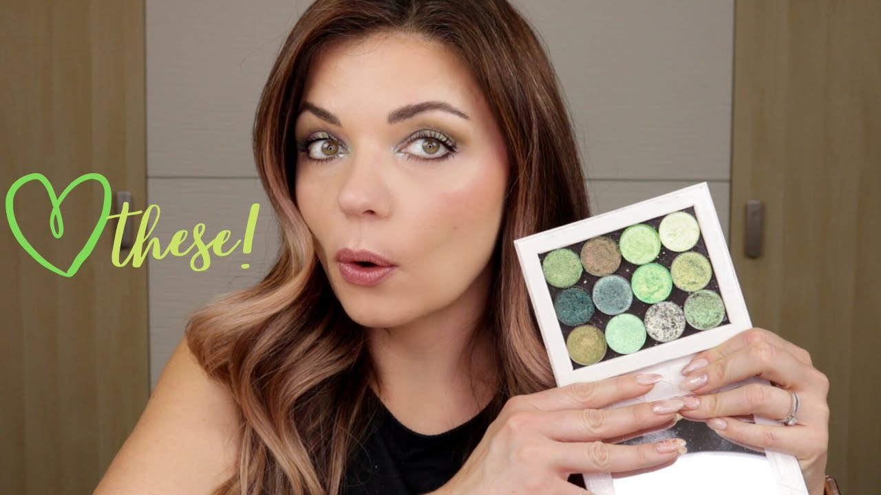 MY FAVORITE GREEN EYESHADOW SINGLES 💚
