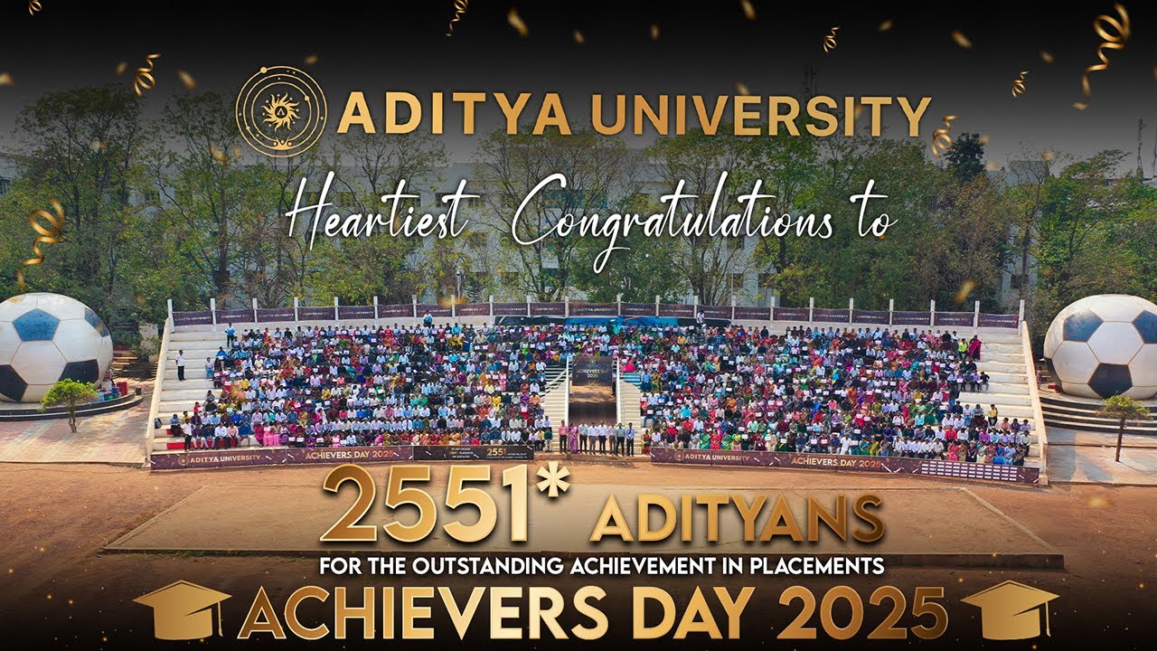 🎓 Achievers Day 2025 | #Highlights | Aditya University - Surampalem