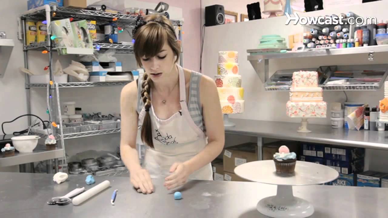 How to Make a Fondant Baby Rattle | Cupcake Decorating
