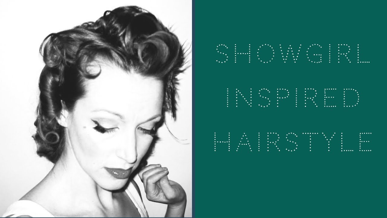 Glamorous Showgirl/Burlesque Hairstyle