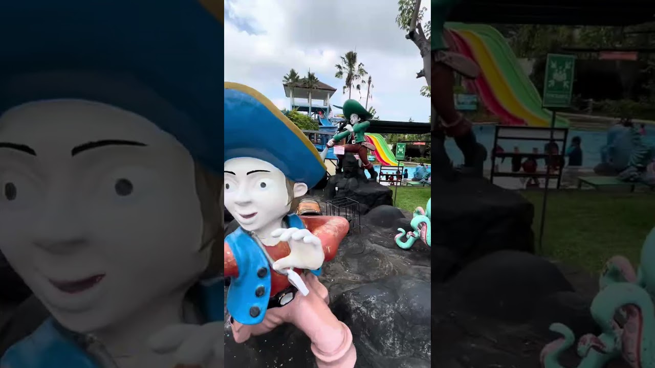 Valentino birthday, maunya #renang di water park