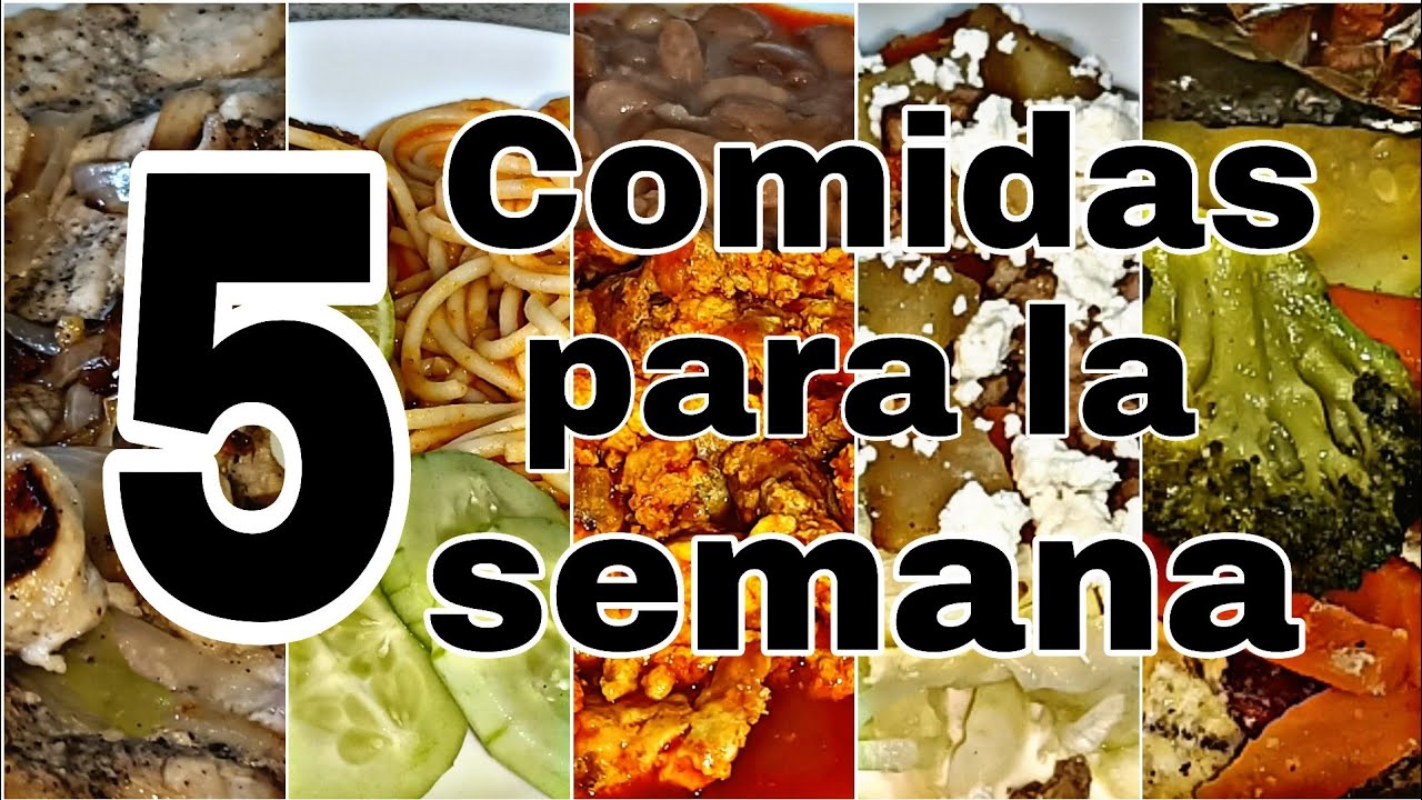 Comidas Económicas | Menú Semanal #viral #parati #fypシ #recetas #recetasfaciles #delicious