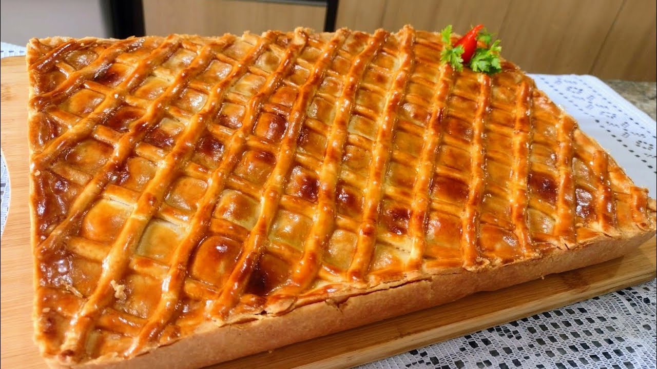 Faça o melhor EMPADÃO DE FRANGO COM PALMITO e todos vão adorar