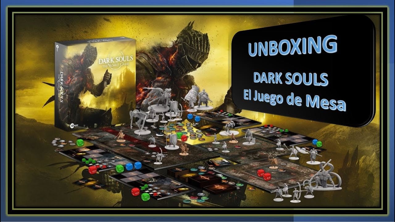 Unboxing de Dark Souls Board Game (Juego de mesa)