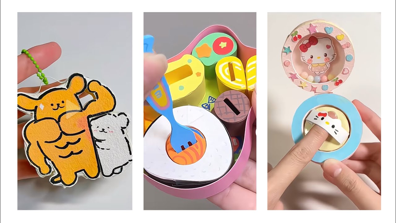 DIY Paper & Clay Miniature Crafts | Easy to Make School Project Ideas | How to Make Cute Mini Crafts