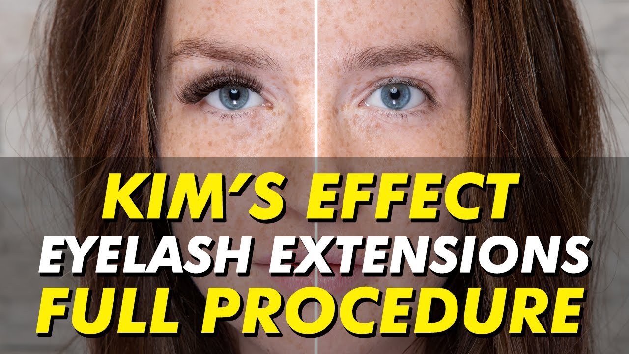 The BEST eyelash extensions | Kim's Effect by Nadia Afanaseva | Eye Design New York