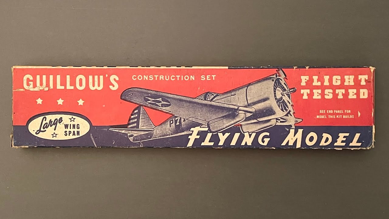 Guillow's 1939 Swallow unboxing