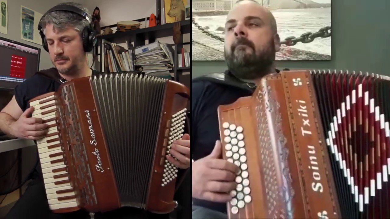 Akelarre de Kepa Junkera. Trikititxa (Óscar Sánchez) Acordeón MIDI (Roberto Grandal). Acordeonízate!