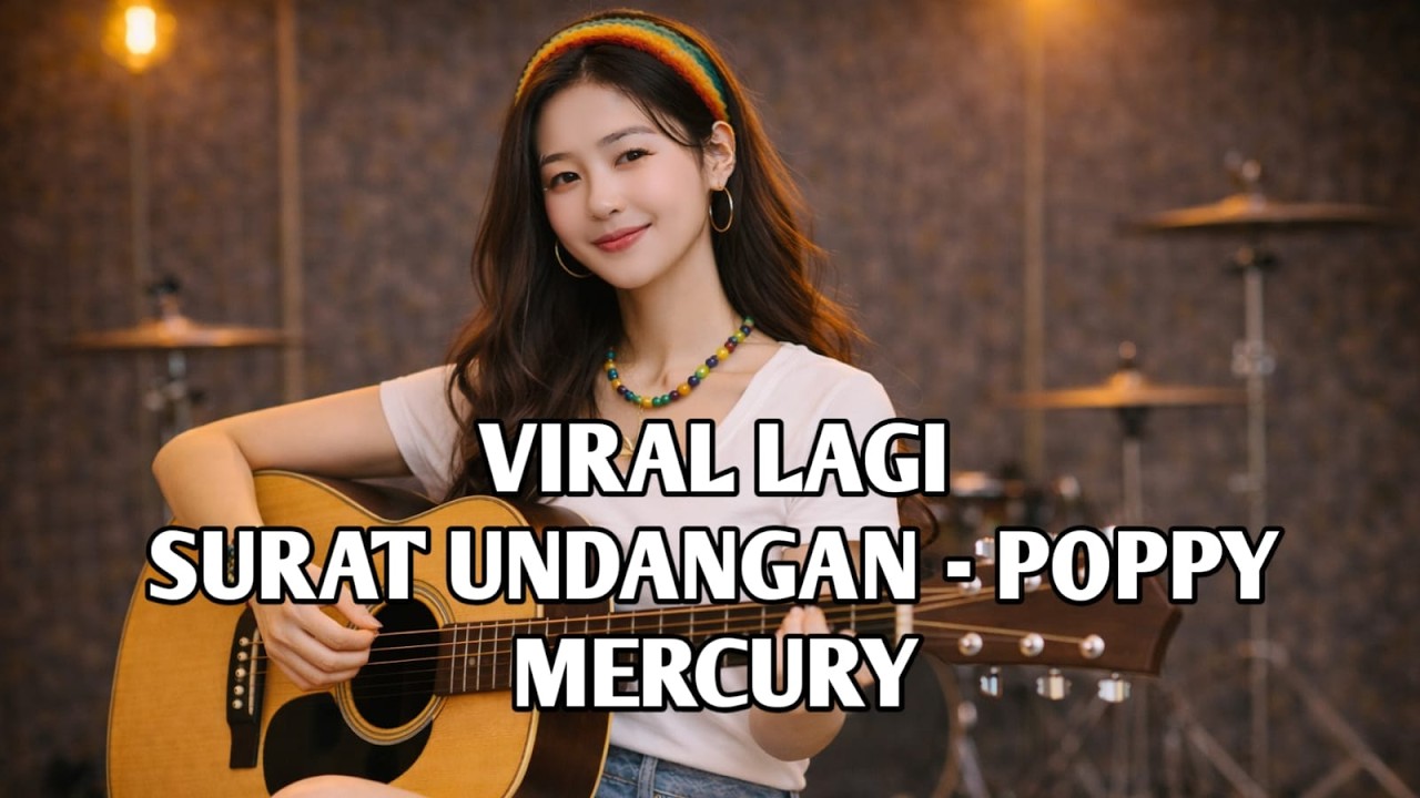 SURAT UNDANGAN - POPPY MERCURY COVER  REGGAE
