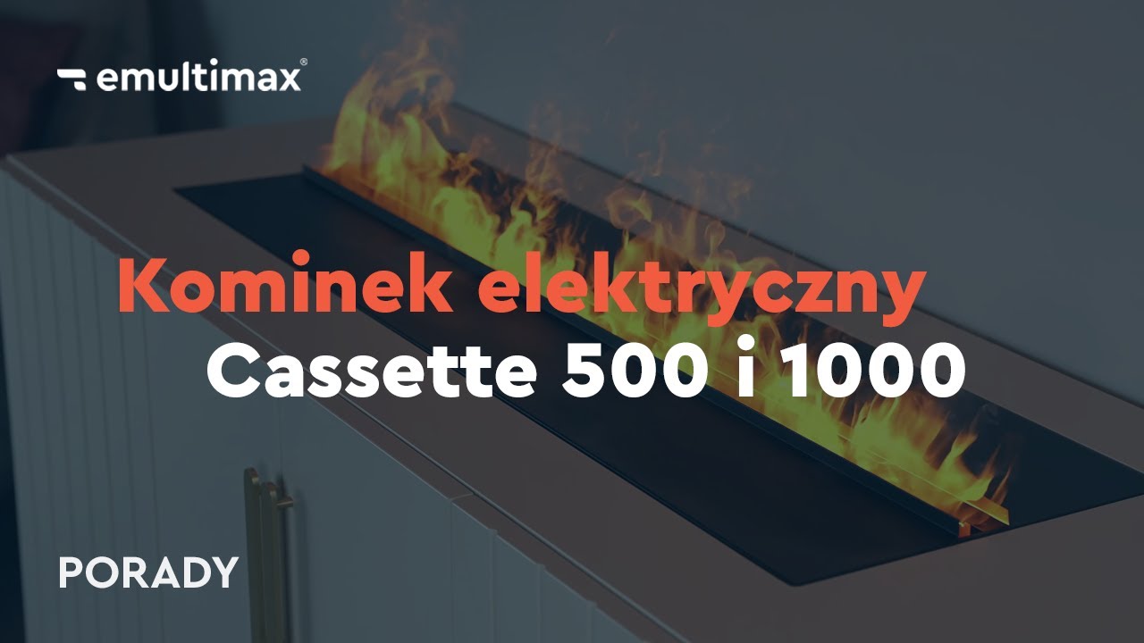 Kominek elektryczny  Dimplex Cassette 500 i 1000  - działanie i cechy