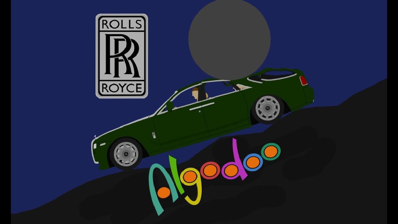 Algodoo Rolls Royce Wagon Crashes