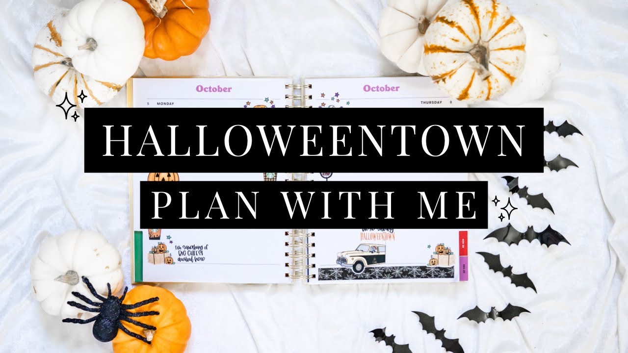 Halloweentown Ban.do Plan With Me