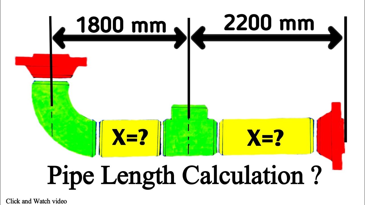 Pipe Length Calculation Formula | Cut Length of Pipe | Fabrication Formulas | Pipe Fitter Course