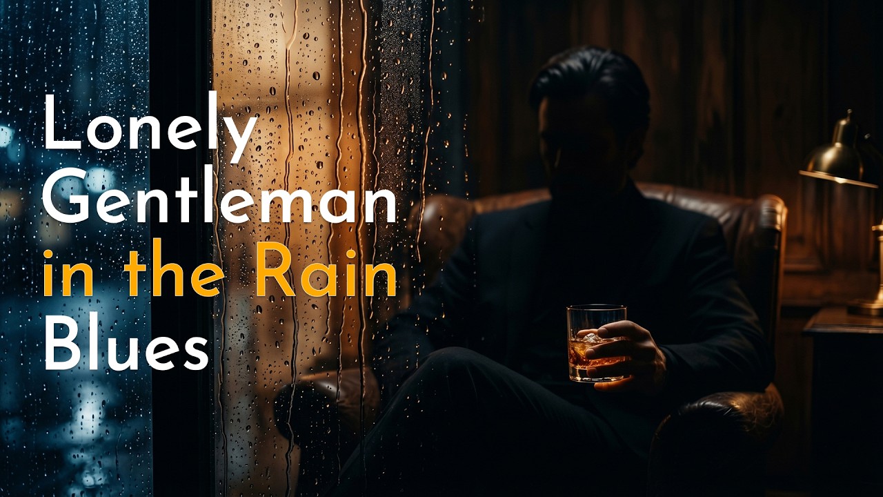 Rainy Window Blues | Dark Blues for Focus & Silence