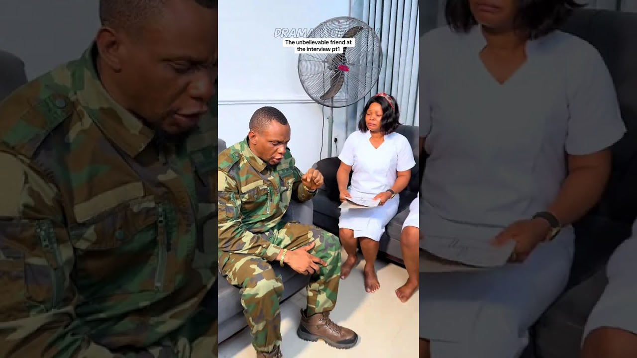 The unbelievable friend at the interview pt1