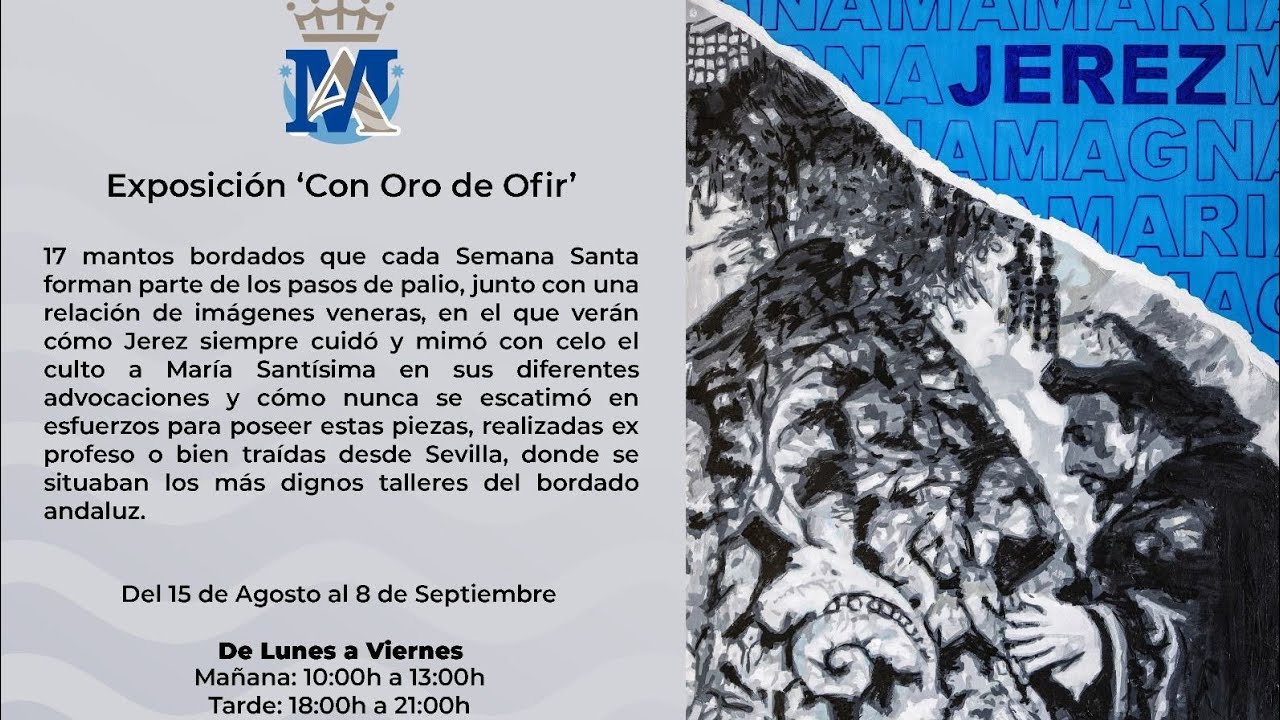 Magna Mariana de Jerez. Exposici&oacute;n de Mantos 