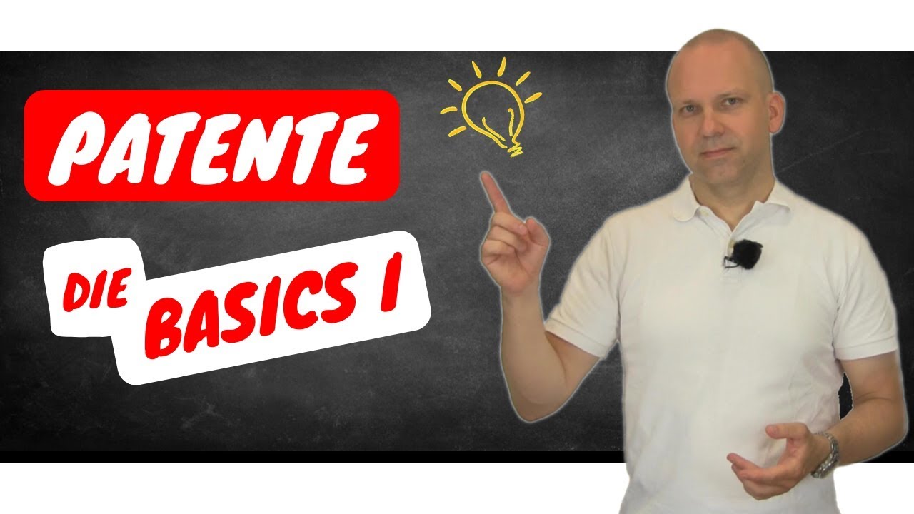 Patente: Das Wichtigste einfach erklärt! - Patent Erklärung
