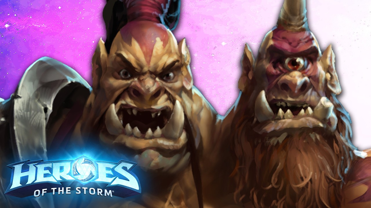 Ogre On A Rampage | Heroes of the Storm (HotS) Rozgrywka Cho (Cho'Gall)