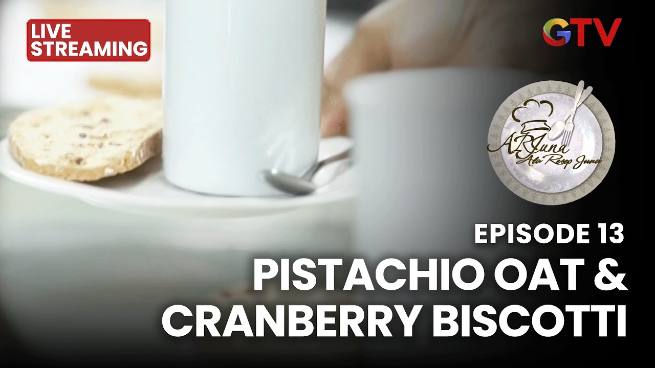 🔴PISTACHIO OAT & CRANBERRY BISCOTTI | LIVE ARJUNA | EPS 13 | 21 FEBRUARI 2026