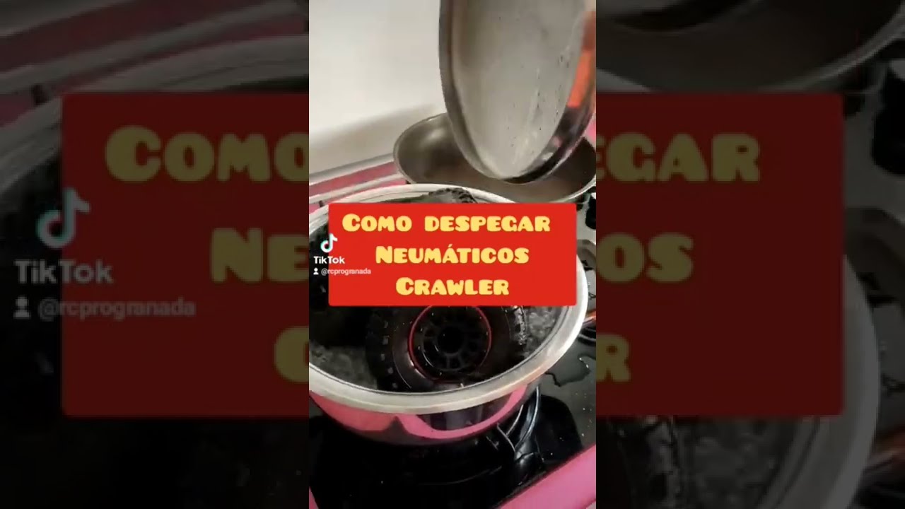Truco para despegar neum&aacute;ticos RC #rc #trucos #crawler