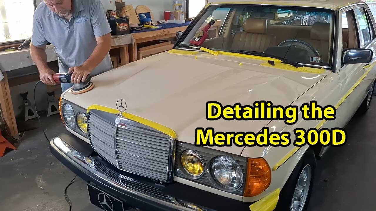 Detailing the Mercedes 300D