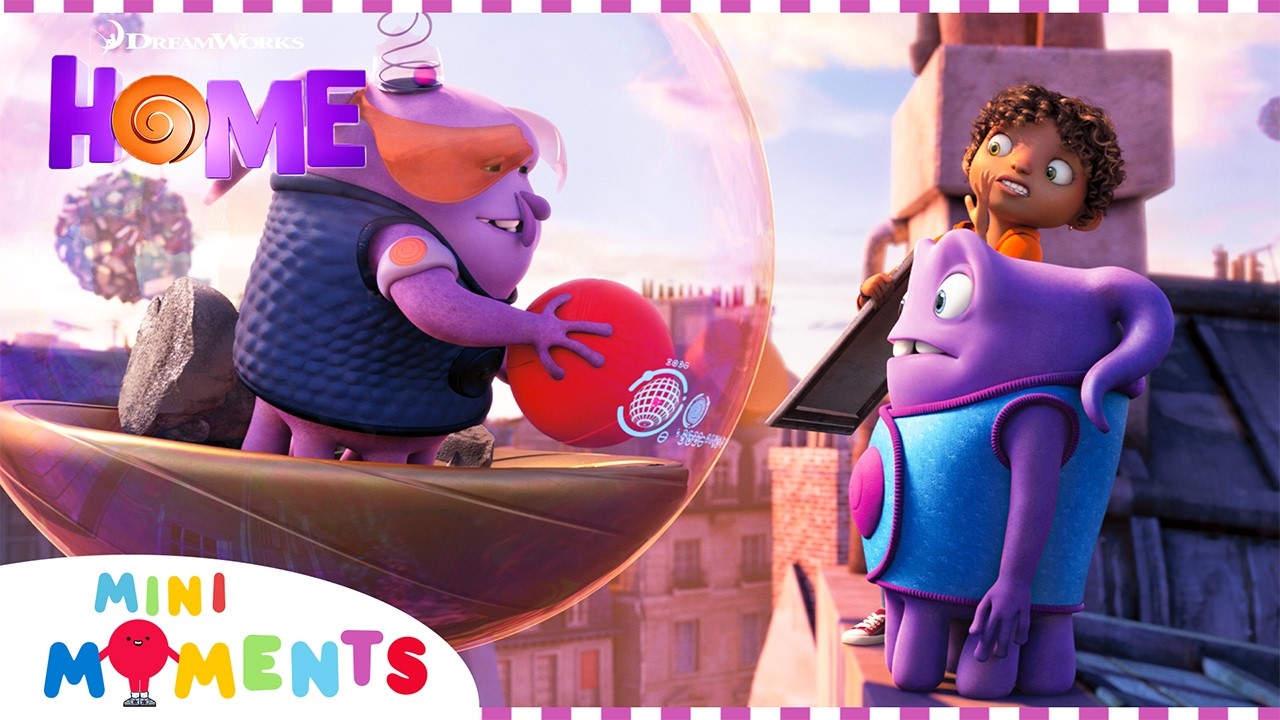 Escaping the Boov! 🛸 | Home | Movie Moments | Mini Moments