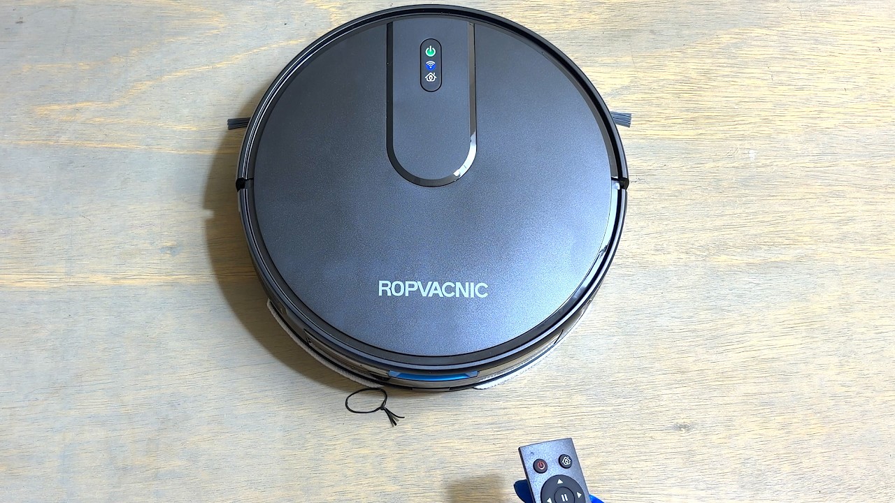ROPVACNIC Robot Vacuum Unboxing Set Up Test
