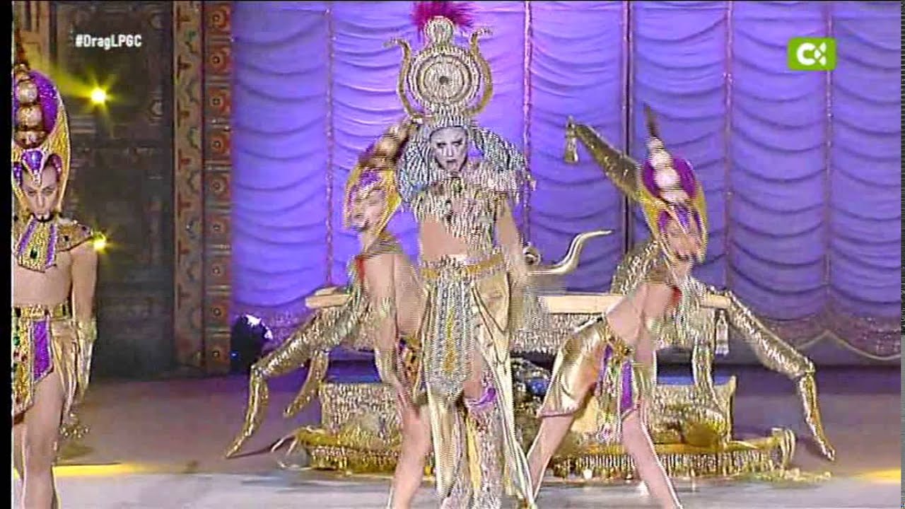 Drag Sethlas, gala Drag Queen del Carnaval de LPGC 2015