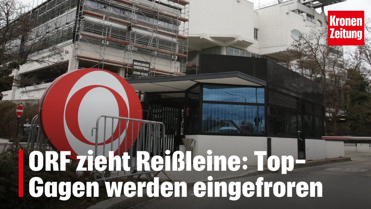 ORF zieht Rei&szlig;leine: Top-Gagen werden eingefroren  I krone.tv