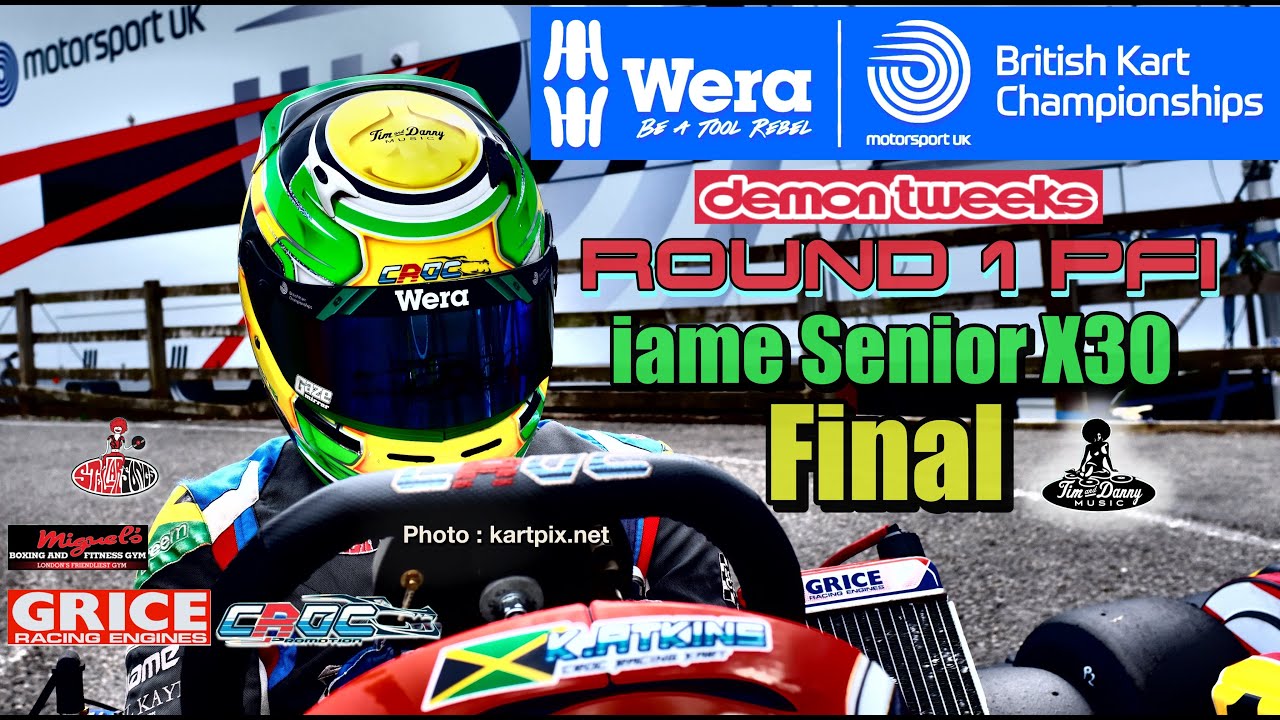 WeraTools UK Kart Championship - X30 Senior Final - PFI