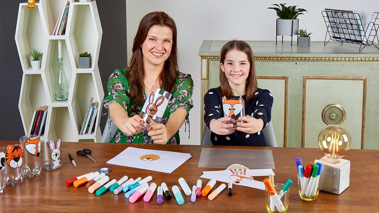 Basteln mit Kids: DIY-Stiftehalter mit PILOT PINTOR