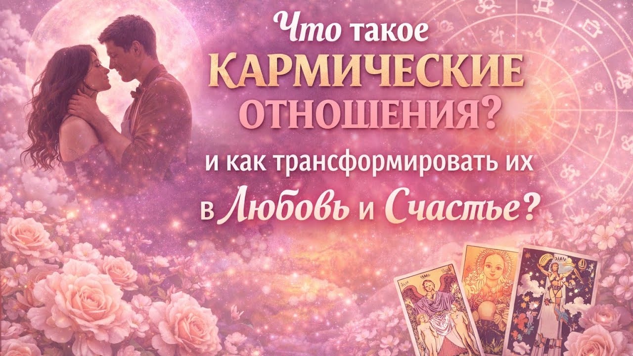 Что такое Кармические отношения? ✨💓🔮Как обрести Любовь и Счастье в Кармических Отношениях?💖🩷🌌🧿