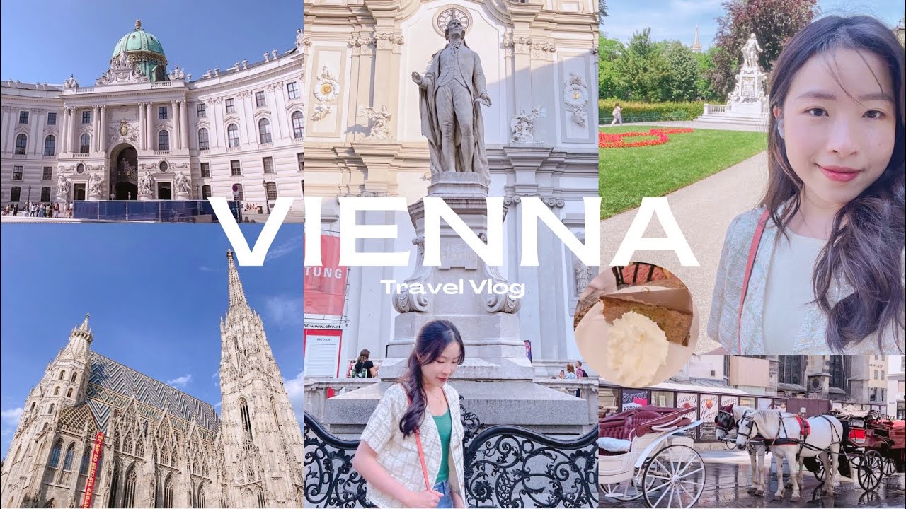 Travel Vlog vol.1 Vienna | 3 days in Austria, good food, coffee & cakes, beautiful sights 🎡