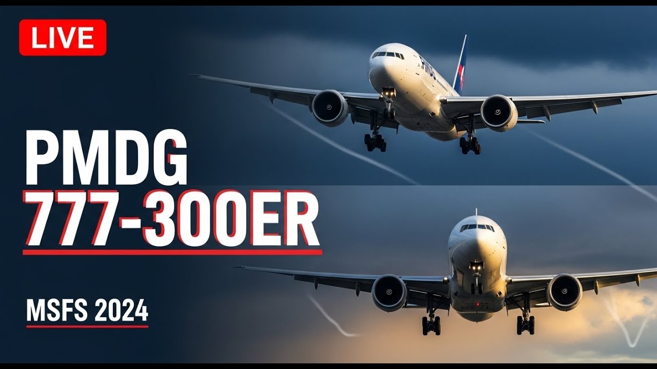 Flying the PMDG 777-300ER | DFW to MEM | MSFS 2024