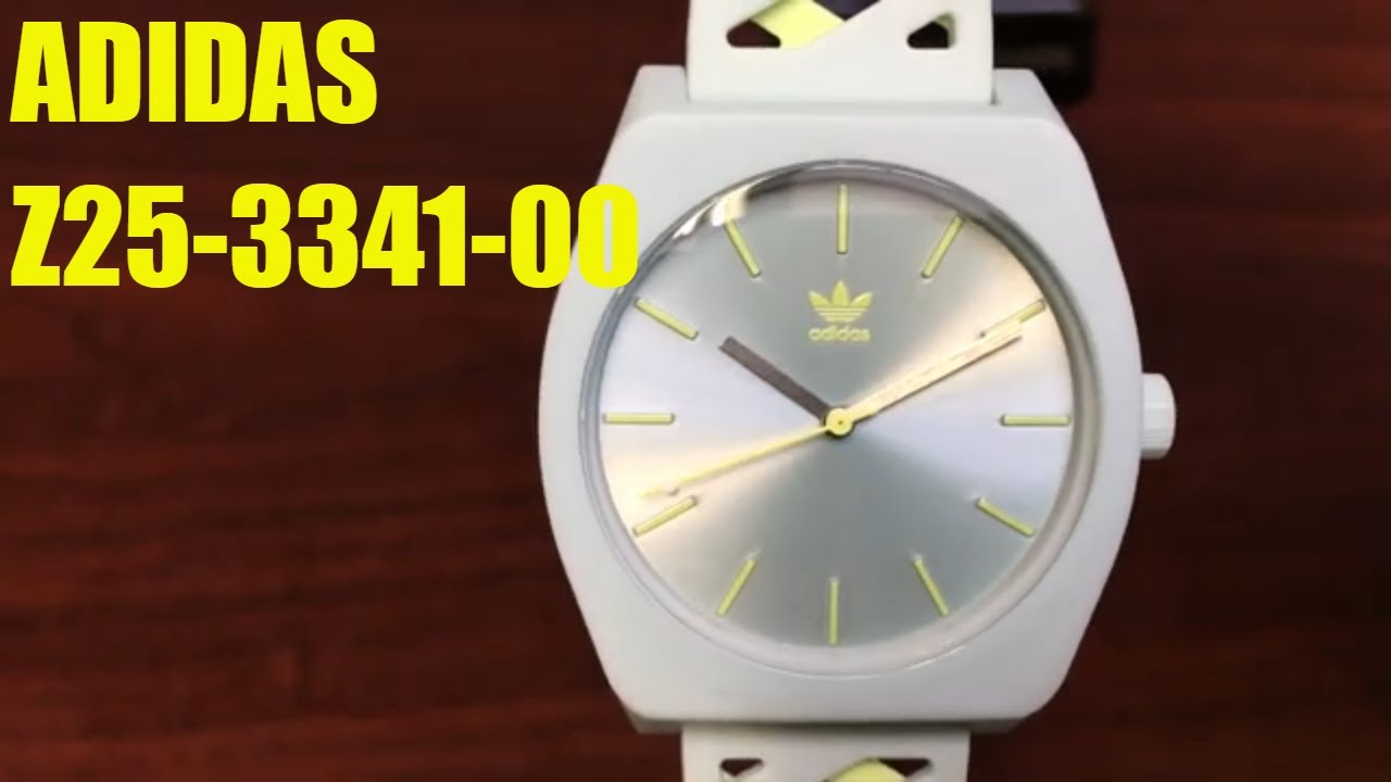 Adidas Process SP2 Green Polycarbonate Watch Z25 3341-00