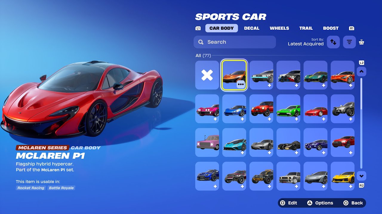 HOW TO GET ALL ROCKET LEAGUE CARS IN FORTNITE 2026!