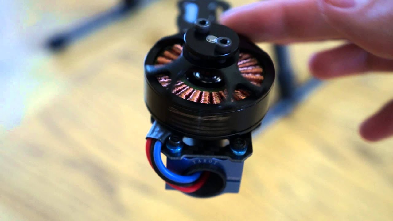 Demaged Sunnysky 4108s from bevrc.com