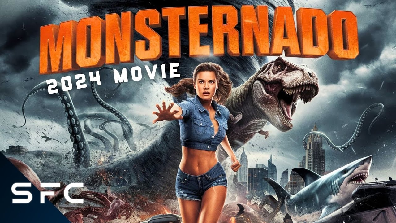 A Tornado Of Monsters | Monsternado | Full Movie | Action Apocalypse Disaster