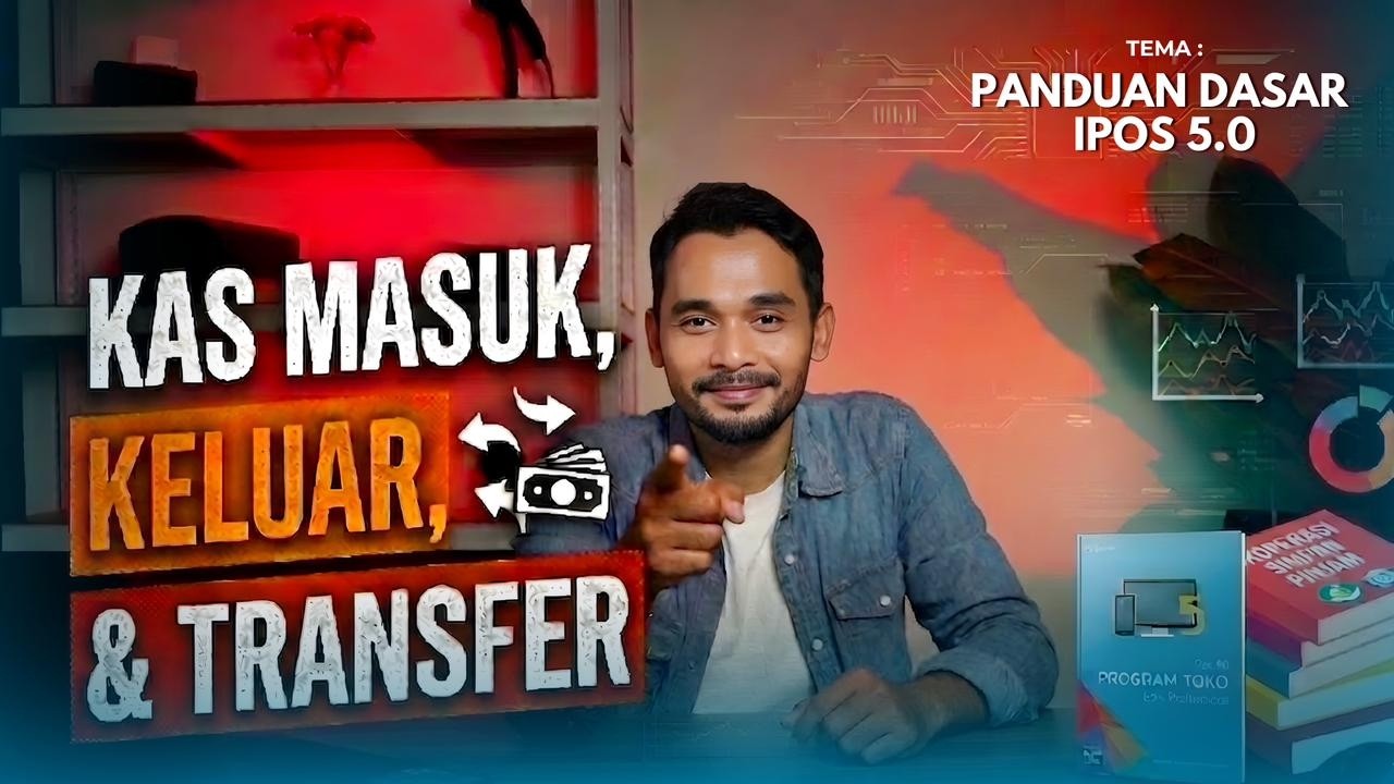 Tutorial Kas Masuk, Keluar & Transfer IPOS 5.0 | Tutorial Panduan Dasar Program Kasir IPOS 5.0